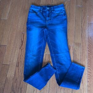 American Eagle Outfitters Dark blue Long skinny stretch Jeans